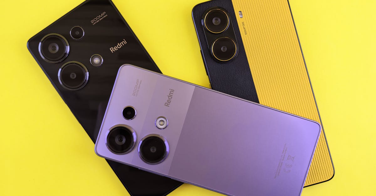 découvrez les meilleurs smartphones xiaomi redmi de 2024, alliant performance, design innovant et excellent rapport qualité-prix.